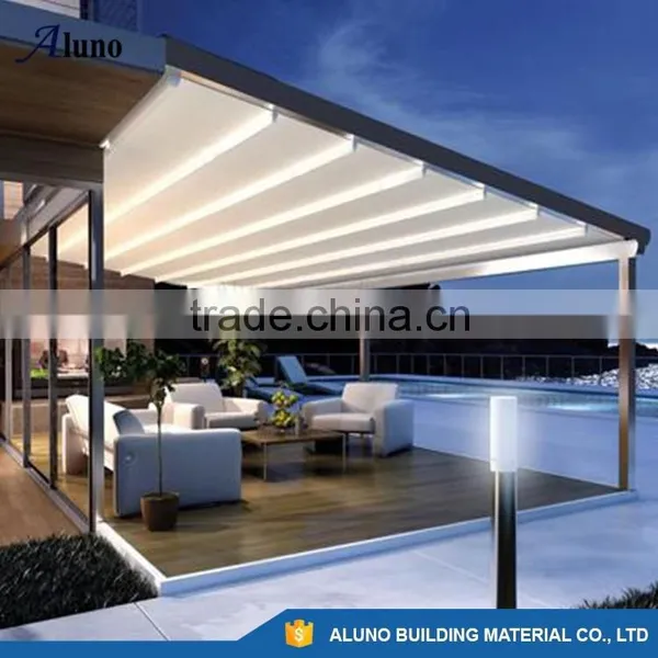 Retractable Pergola Shade/Retractable Pergola Patio Covers photo-6
