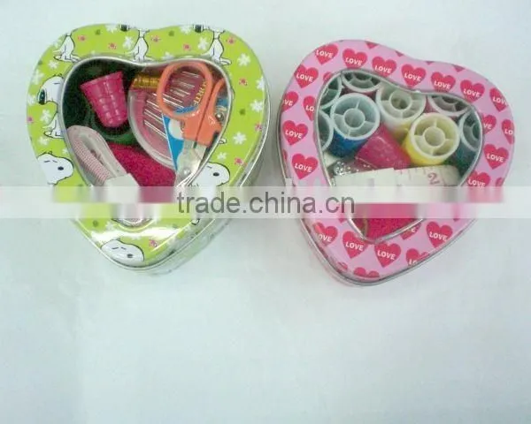 Needlework sewing kit for traveling and house work