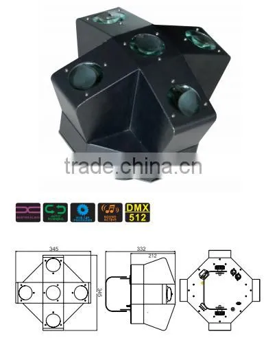 TOPLED DMX LED Center Piece 20*3W RGBW Stage Light photo-2