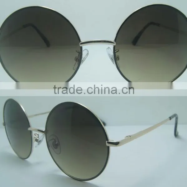 2016 New Latest Fashion Round Metal Sunglasses Wholesale Sunglasses China Cheaper photo-2