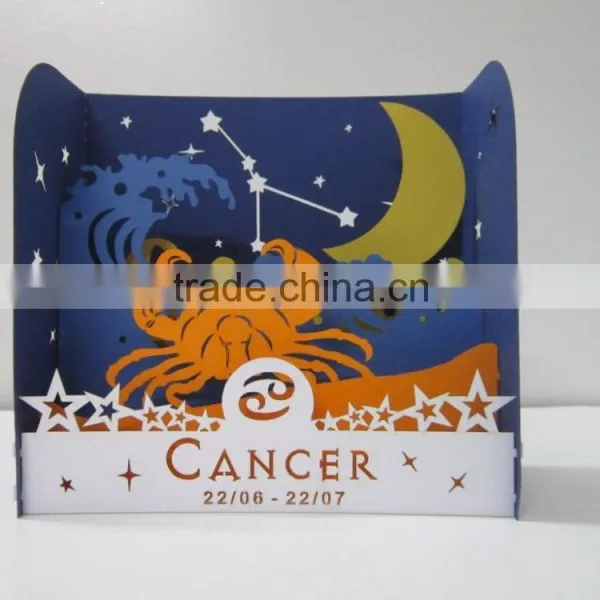 Cancer New Zodiac 3d Pop up Card
