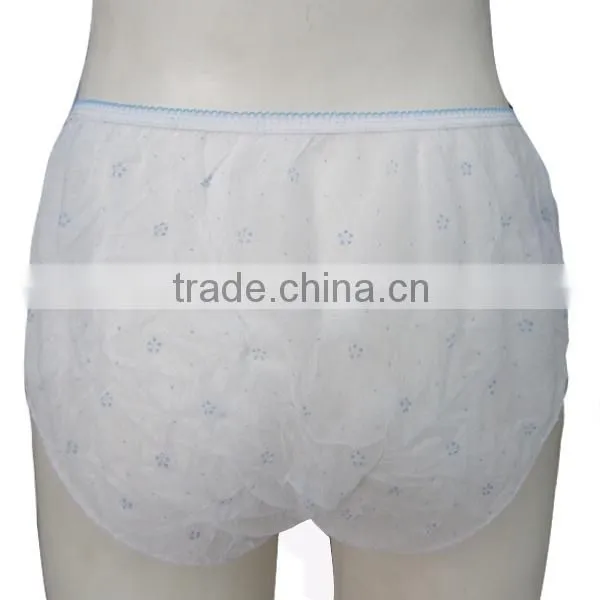 Disposable Nonwoven Underwear With Pringting for Women photo-5