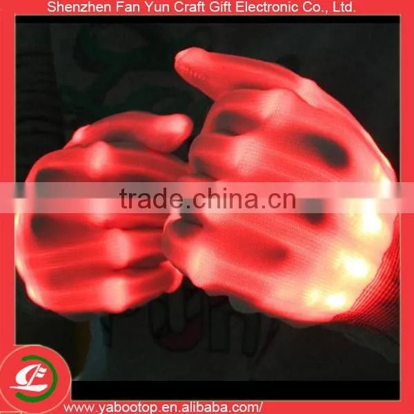 LED Flashing Gloves Handmade Party Decoration photo-4