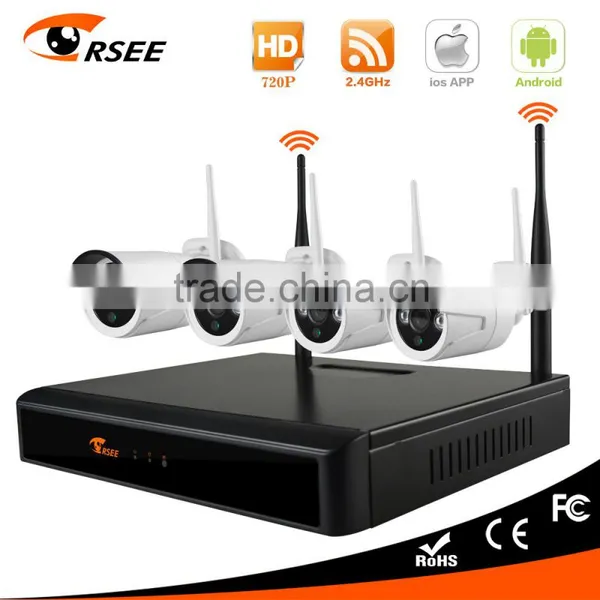 Onvif 1.0 High Quality 960P Wifi Network Recorder 4CH Wifi NVR Kits CCTV photo-3