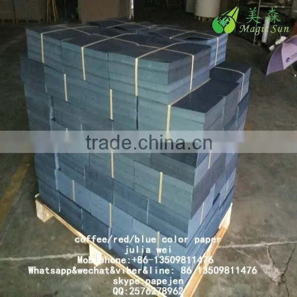 Wood Pulp Red Paper Board 2.0MM 230gsm Mix Pulp Red Color Paper Board photo-3