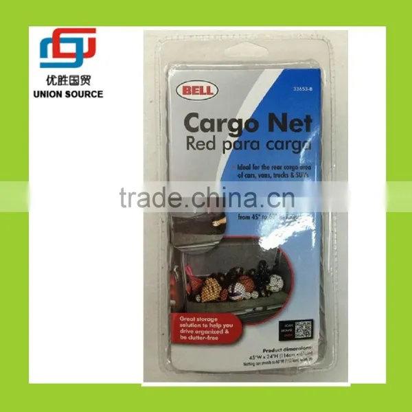 Car trunk cargo net luggage mesh net