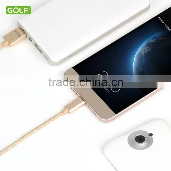 GOLF Newest Fast Charging Multi-purpose Usb Cable Type c 3.0 Metal Braided Cable photo-4