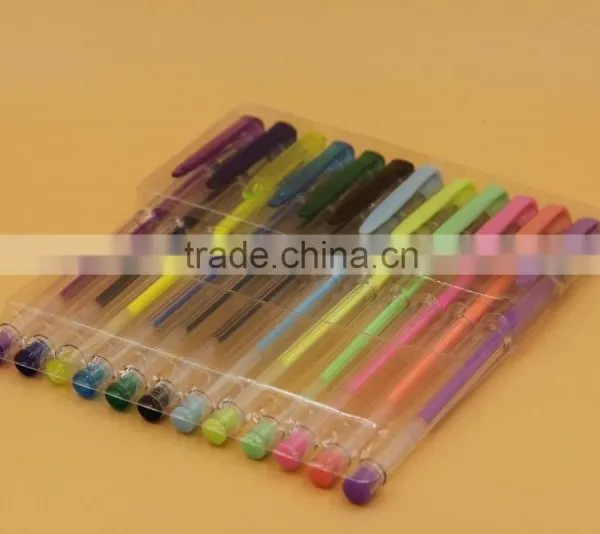 Rainbow Gel Ink Pen Set (G-100) photo-6