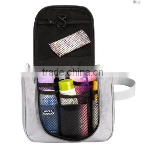 New Style Women&Man Fashion Functional Portable Hanging Folding Travel Cosmetic Bags,toiletry Bag With Hook photo-6