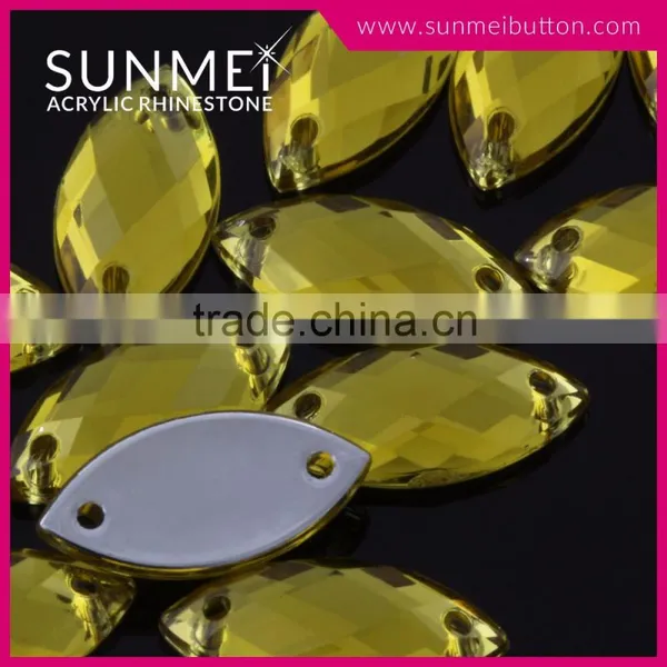 Bulk Sewing Acrylic Rhinestone Decorative Plastic Beads Stone photo-2