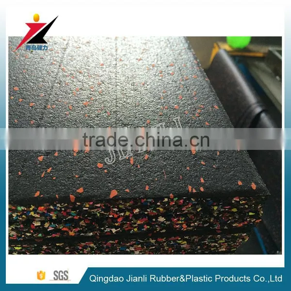 High Density Cheap Rubber GYM Floor Mat, Elastic Anti Slip Rubber Mat photo-3