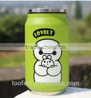 260ml Cold Water Bottle,screwd Loop Lid Single Wall Stainless Steel Mug,customized Drinking Bottle photo-3