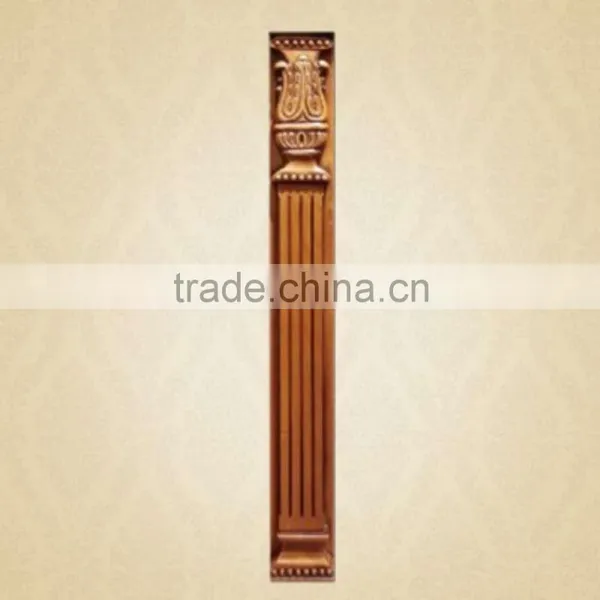 Black Solid Wood Stair Post Support photo-5