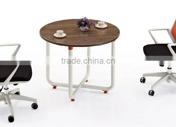Simple Design Office Furniture Small Round Meeting Table photo-4