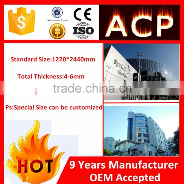 Acp Acm Aluminum Composite Panel for Decorative Material photo-3