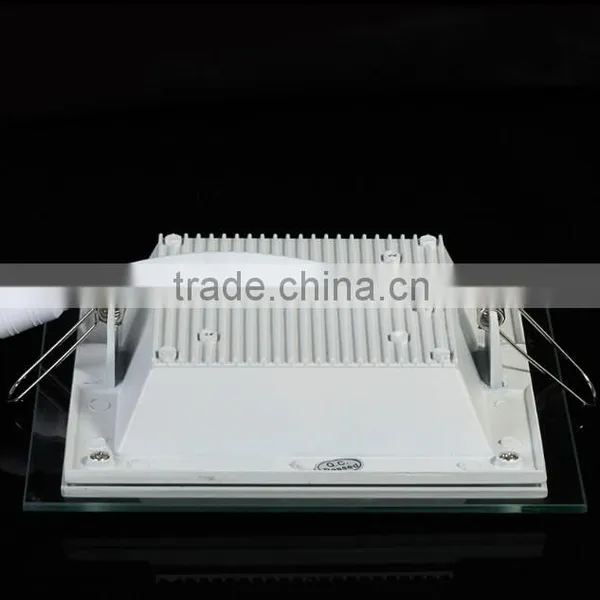 AC85-265V LED Panel Downlight 18W Square Glass Panel Lights photo-4