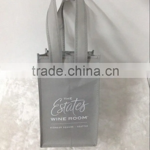 Promote Green Ideas Gift Bags For Wine Bottles 2 Bottle Wine Bag photo-3