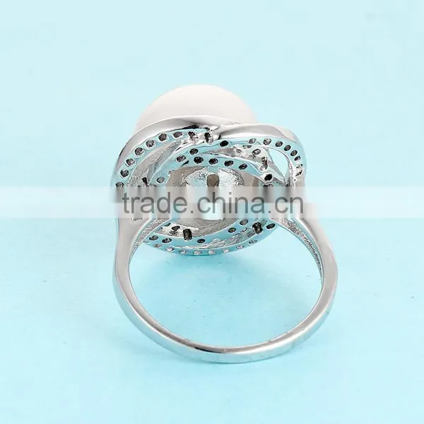 Ally Express Cheap Wholesale Ring Round Stone Women Accessrioes SRE168W photo-5