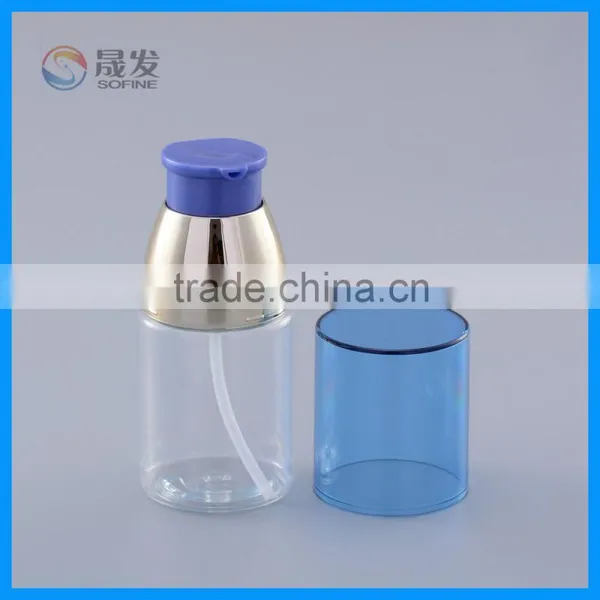 PET Round Cosmetic Lotion Pump Bottle photo-2