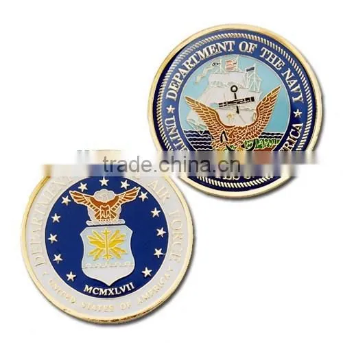 Custom Silver Plated Challenge Coin photo-4