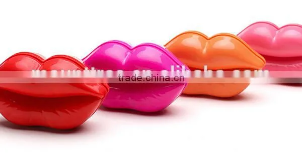 New Style Professional Lip Shape Customized Head Massage Styling Care Easy Carry Hair Comb With Mirrow photo-2