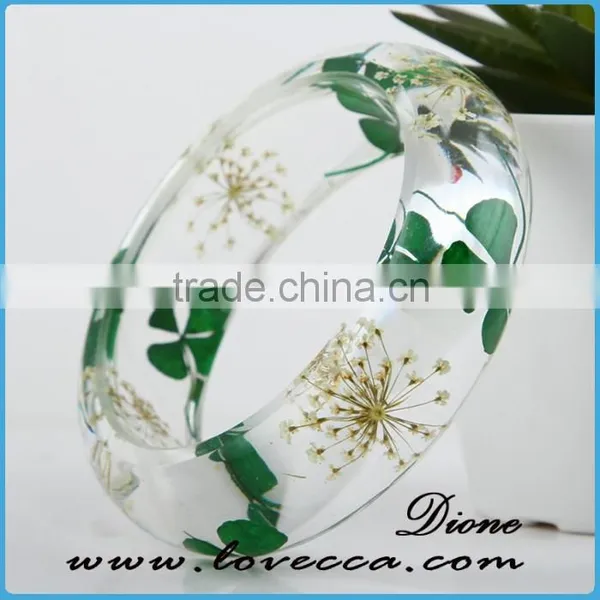 Real Dry Flower Inside Bracelet photo-4