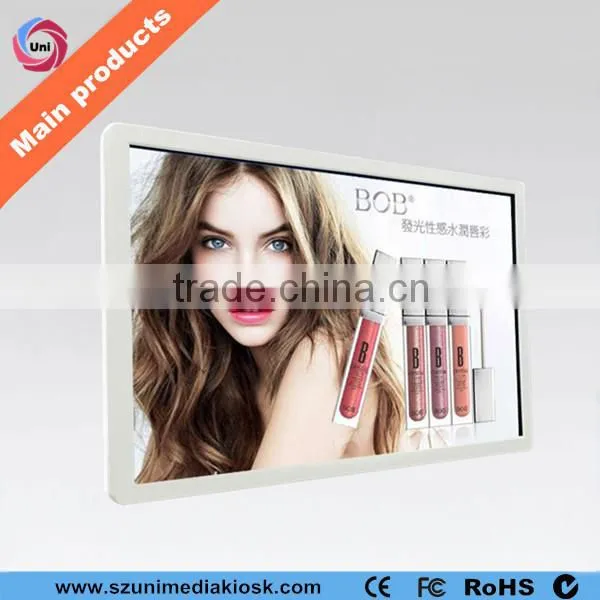 Stylish HD Wifi 42 Inch Lcd Digital Signagewall Wall Mounted Interactive Jukebox