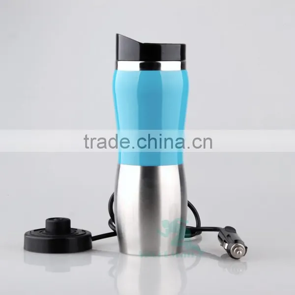 Factory Price Car Heated Electric Mug Promotional Gifts Thermos Vacuum Cup photo-6