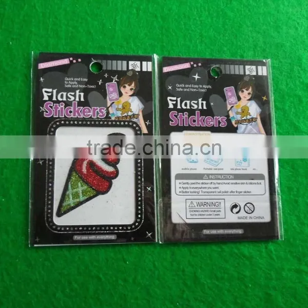 Ice Cream Glitter Sticker for Kids photo-2