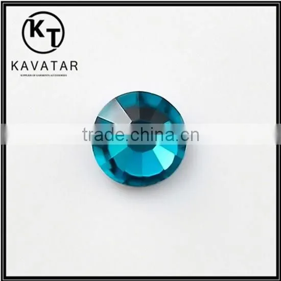 Indicolite Hot Fix DMC Rhinestone, Hot Fix Rhinestone,iron-on Rhinestone