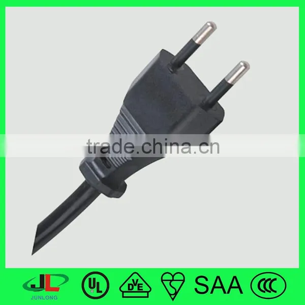 Italy 2 Core Electric Wires IMQ Approved 2 Prong Electric Plug White Extension Cord photo-5