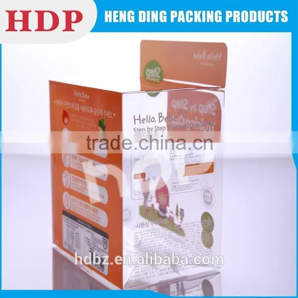 High Quality Customized Pvc pp Pet Plastic Packaging Box photo-4