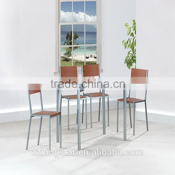 Useful Wood Rectanglar Restaurant Table And Chair For Restaurant Furniture