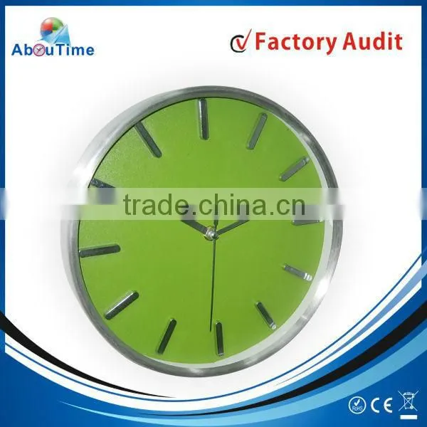 Aluminium Wall Clock !