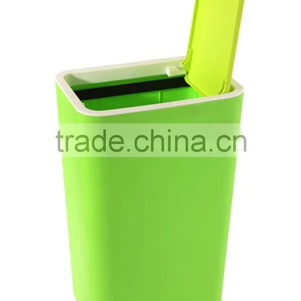 Household Plastic Kitchen Table Trash Can photo-5