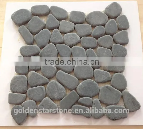 Natural Stone Pebble Stone Flooring photo-4