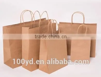 China Wholesale Market Handle For Karft Paper Bag Shipping Paper Bag photo-3