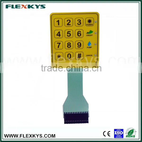 Waterproof Led Membrane Keypad Switch photo-3