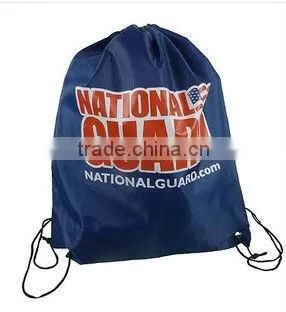 Factory Price Custom Logo Print Hiking Sports Drawstring Sling Backpack photo-2