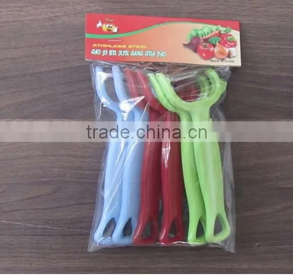 2015 New Stainless Steel Peeler Multi-function Peeler Paring Knife Scraping Skin/flaking Kitchen Tools P20 photo-6