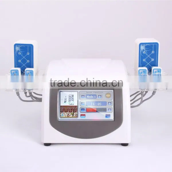 ALLRUICH 635nm-650nm Lipo Laser Lllt Lipolysis 10 Pads Body Slimming Weight Fat Loss Beauty Equipment