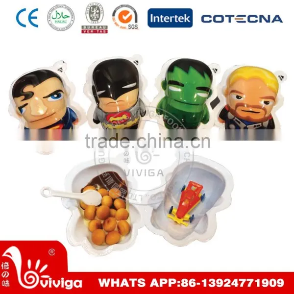 Cartoon Hero Chocolate Eggs With Toy photo-3