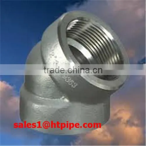 ASTM A182 F22 NPT 45 Deg ELBOW ASME B16.11 photo-3