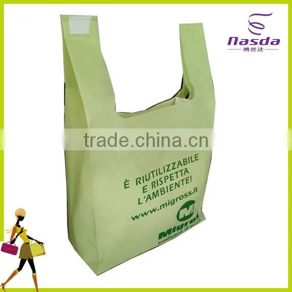Ultrasonic Non-woven Shopping Bag/promotion Bag/t-shirt Bags photo-3