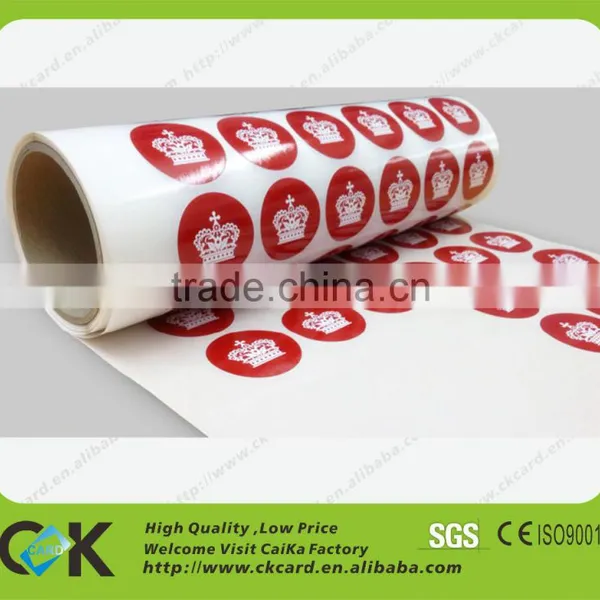 eco-friendly adesive sticker printing label