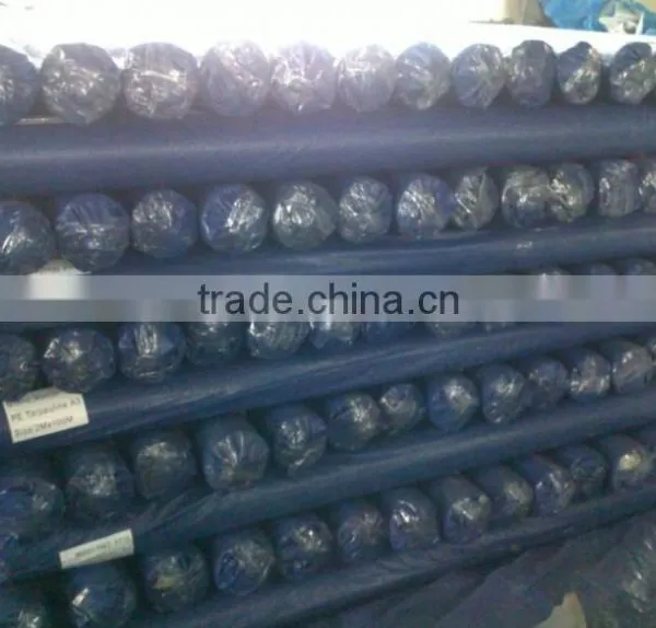 100% Virgin pe Tarpaulin Roll , uv Resistant Canvas pe Tarpaulin,tarpolin Rolls in Blue photo-2