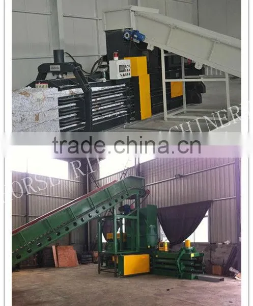 Hot Sale Horizontal Baler Waste Cardboard Pressbaler / Automatic Waste Paper Baler Machine photo-2