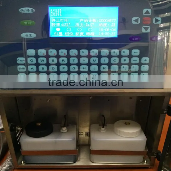 PVC PP OPP BOPP Paper Steel Glass Egg Inkjet Printer Coding Machine photo-2