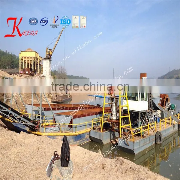 River Submersible Pump Dredge Vessel With Cutter Head photo-3