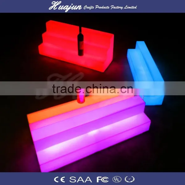 Color Changing Plastic Wine Display Rack photo-6